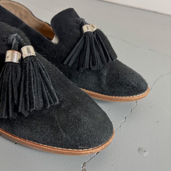 Franco Sarto Women's Black Loafers - Picture 2 of 8